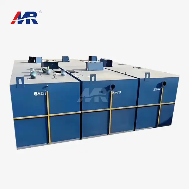 domestic wastewater treatment plant
