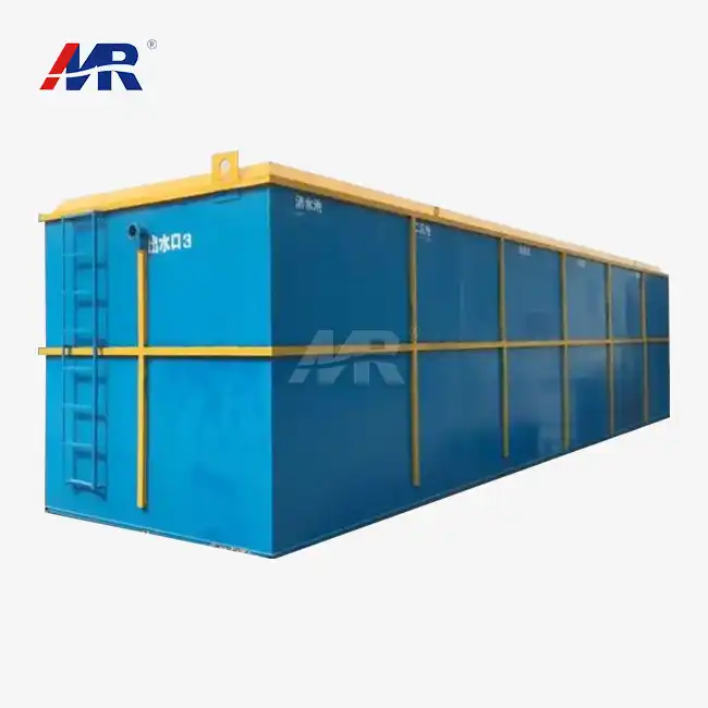 wastewater treatment plant units
