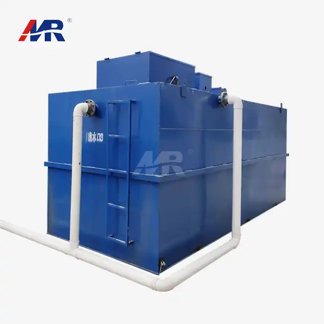 water and wastewater treatment plant