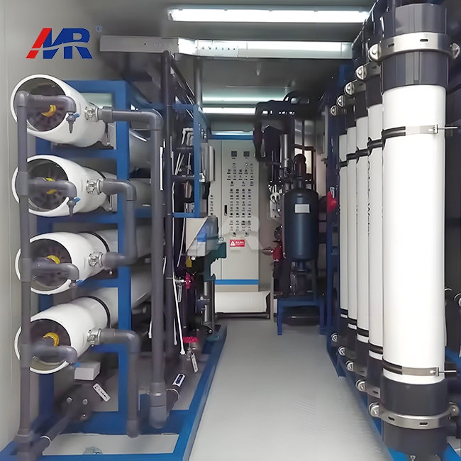 containerized UF+RO system containerized UF+RO system