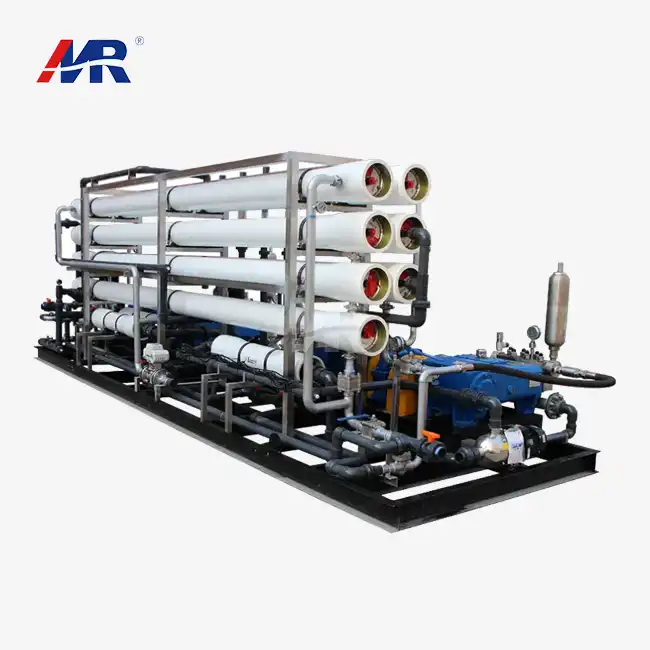Reverse osmosis equipment for seawater desalination