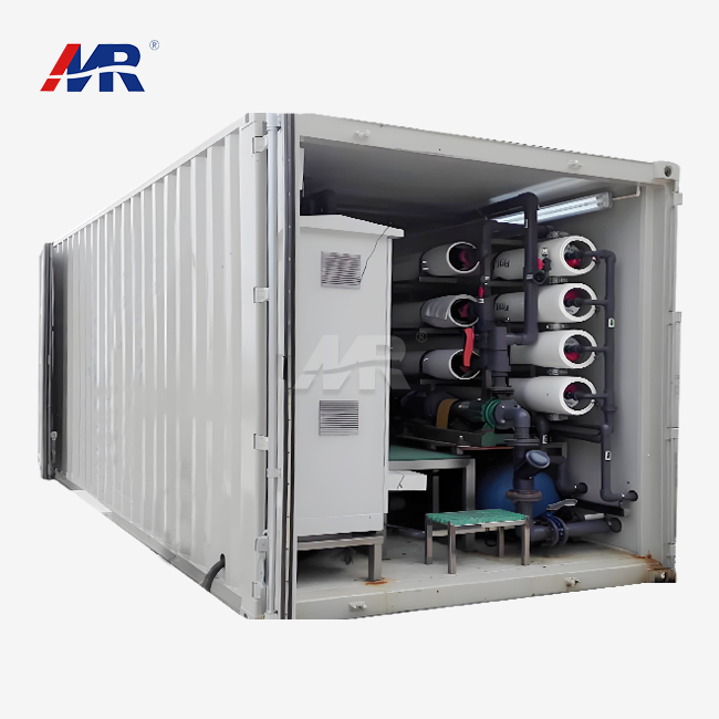 zařízení pro odsolování mořské vody v kontejnerech